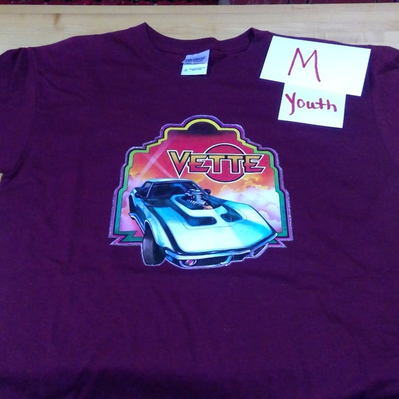 Vintage Corvette Tshirt - Picture 1 of 2